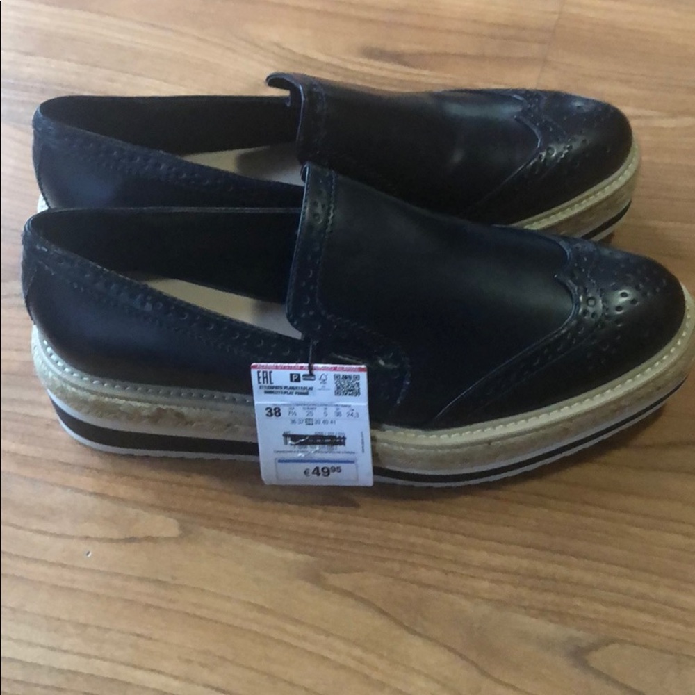 Zara navy oxfords - Picture 2 of 9